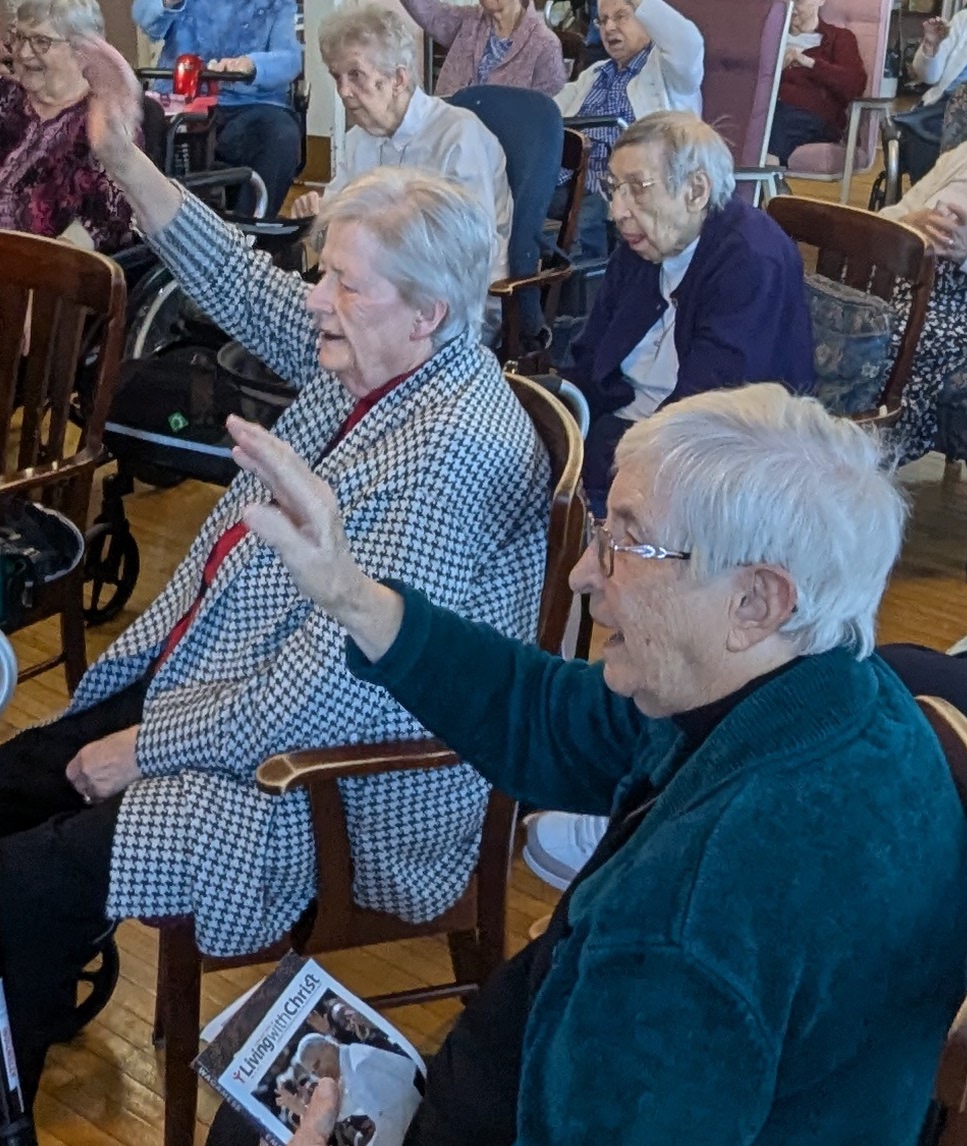 Waterdown and Stella Maris Sisters Bless Each Other
