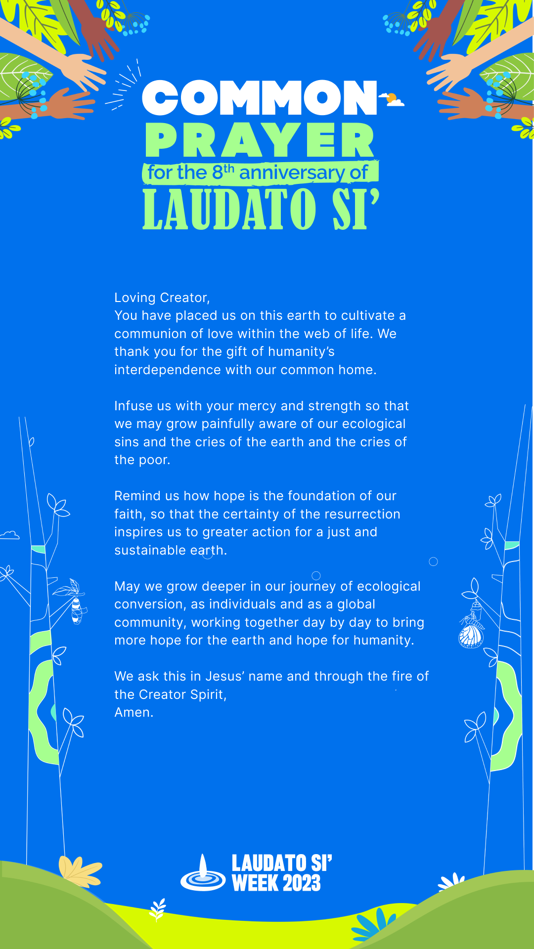 Laudato Si Prayer