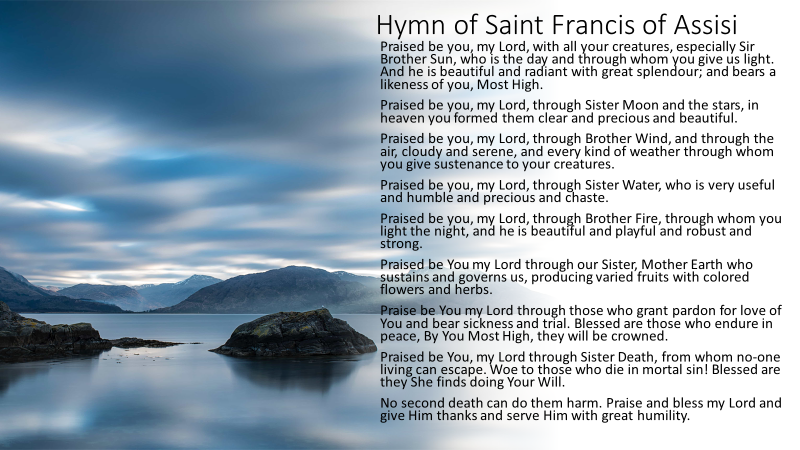 Humn of Saint Francis of Assisi