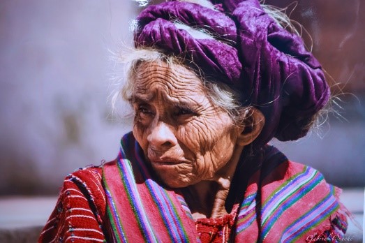 indigenous peoples, women with hat