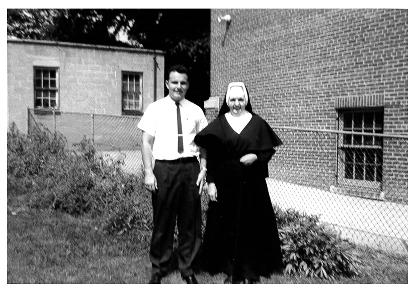 With Sister Henrida