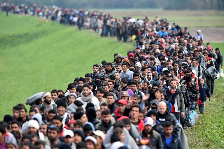 people on the move