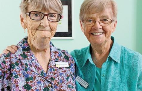 Sisters at the KinDoo Family Center in Florida