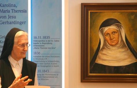 Sister Brunhild at the Motherhouse in Munich 2016 Sister Brunhild at the Motherhouse in Munich 2016