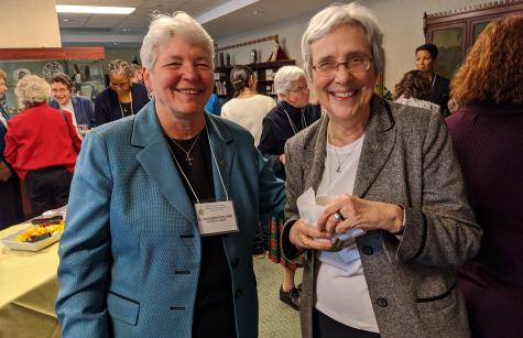 Sister Charmaine and Sister Roxanne