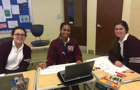 Academy of the Holy Angel students communicating with SSND students in Japan.