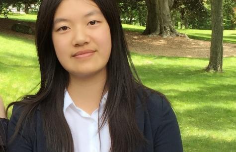 Holy Angels sophomore Linda Lin