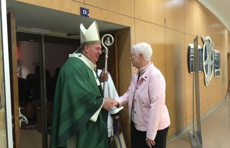 Cardinal Tobin with 
