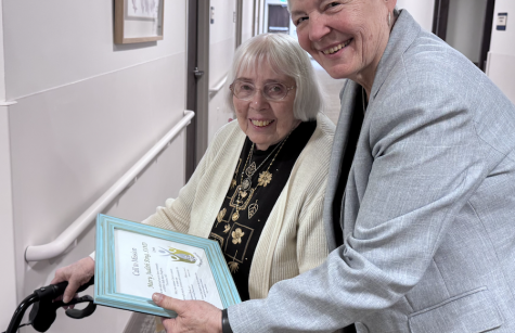 Sister Charmaine gives Sister Judith Ring her Call to Mission Sister Charmaine gives Sister Judith Ring her Call to Mission