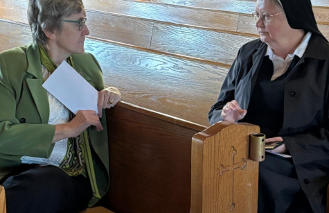 Sisters Nancy Gilchriest and Dominica