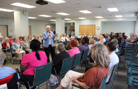 Sister Charmaine Krohe shares fun stories