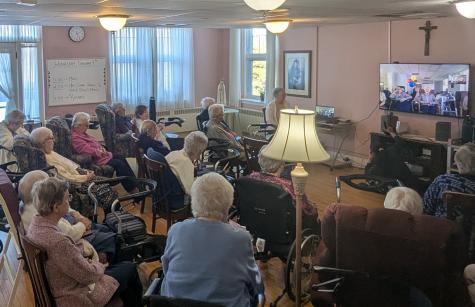 Photo of SSND Sisters Virtual Visit