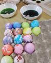 Easter Eggs created by Sisters in Waterdown, Canada